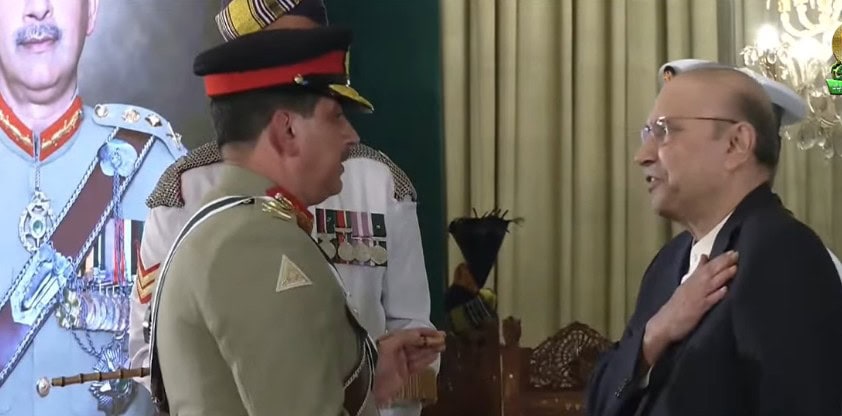 First Commander Of Pakistans National Strategic Command Gen Aamer Raza Gets Nishan E Imtiaz M 