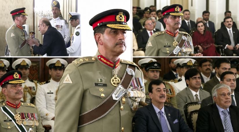 First Commander Of Pakistans National Strategic Command Gen Aamer Raza Gets Nishan E Imtiaz M
