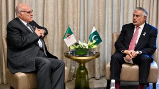 Foreign Ministers Of Algeria And Pakistan Discussed Promotion Of Bilateral Relations