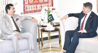 Gilani Portuguese Envoy Discuss Boosting Trade Investment Cooperation