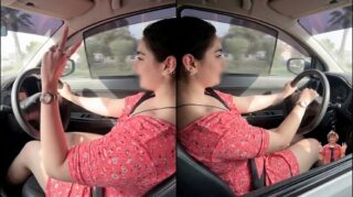Half Naked Woman Driving In Islamabad Goes Viral