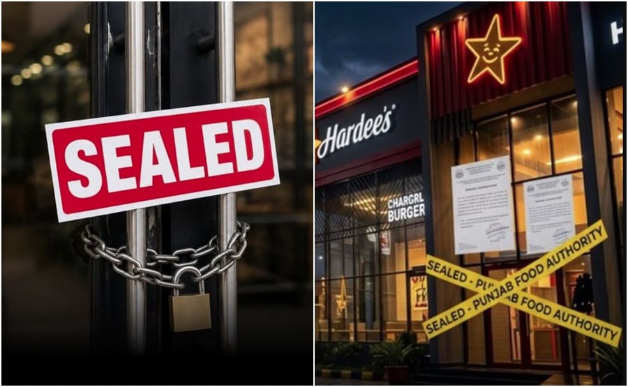 Hardees Among Four Motorway Food Outlets Sealed In Punjab Food Authority Crackdown
