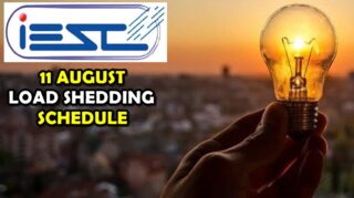 Islamabad Load Shedding Schedule For 11 August 2026 Iesco Update