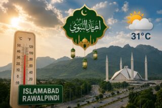 Islamabad Rawalpindi Weather Update For Eid Milad Un Nabi
