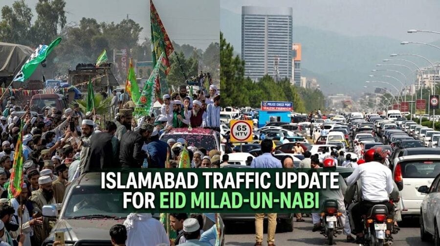 Islamabad Traffic Update For Eid Milad Un Nabi