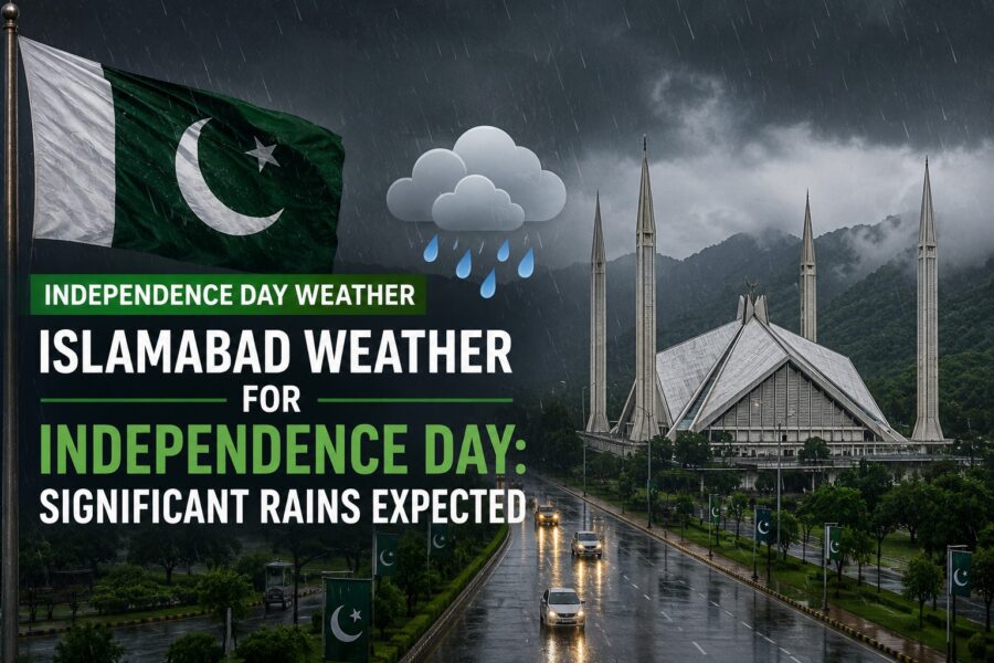 Islamabad Weather For Independence Day Significant Rains Expected