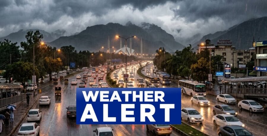 Islamabad Weather Update Heavy Rains Thunderstorms Expected This Weekend