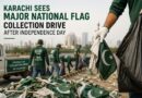 Karachi Sees Major National Flag Collection Drive After Independence Day