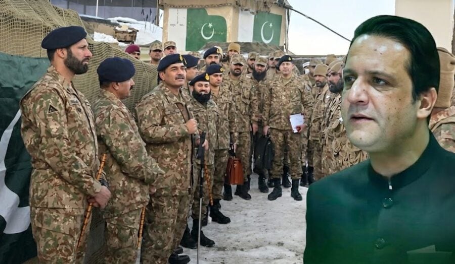 Kashmiris Sleep Peacefully Because Of Pak Army Iftikhar Gilani Says After Swearing In As Ajk Pm