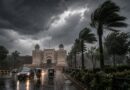 Lahore Punjab Weather Intermittent Rains Strong Winds Expected