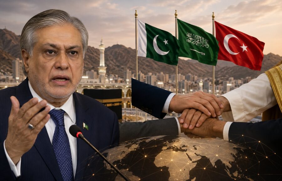 Makkah Defence Pact Open To Other Countries Says Ishaq Dar