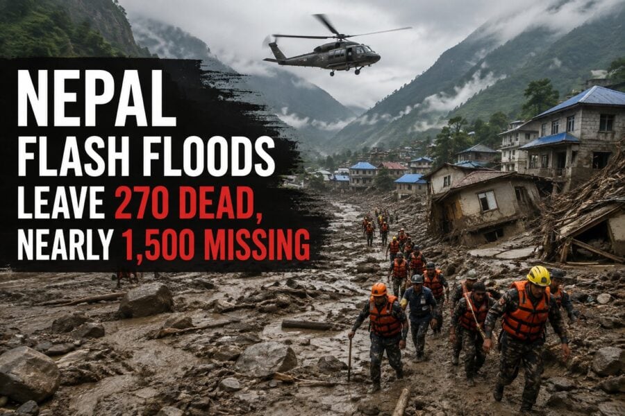 Nepal Flash Floods Leave 270 Dead Nearly 1500 Missing