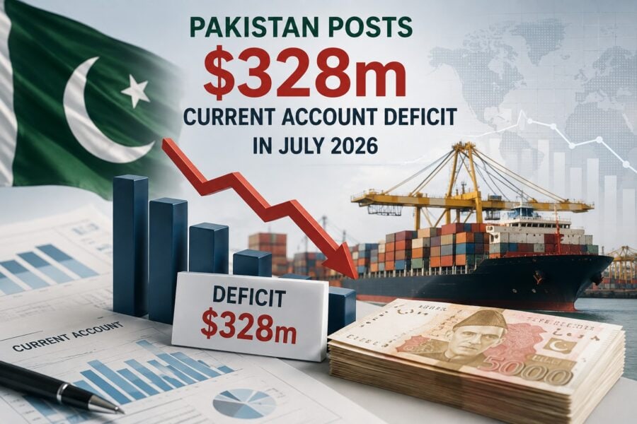 Pakistan Posts 328m Current Account Deficit In July 2026