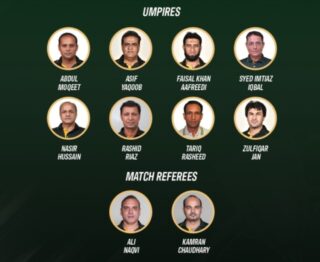 Pcb Unveils Officials For Champions Cup 2026 27