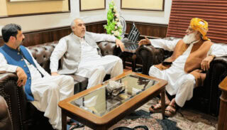Pti Jui F Hold Talks On Joint Movement Against Federal Govt