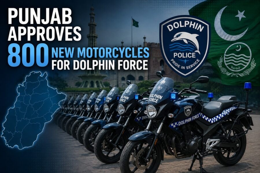 Punjab Approves 800 New Motorcycles For Dolphin Force