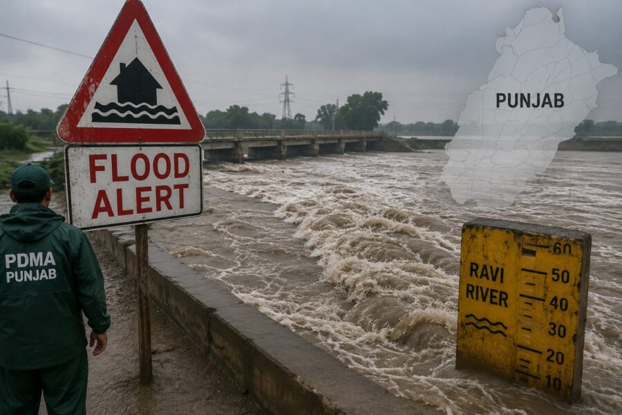 Punjab On Flood Alert As Water Levels Rise In Ravi Linked Drains