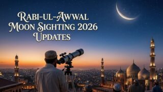 Rabi Ul Awwal Moon Sighting 2026 Live Updates