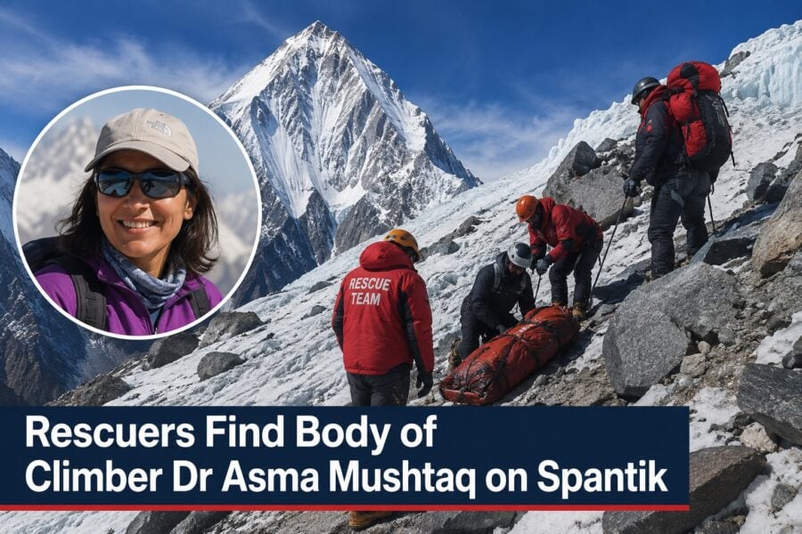 Rescuers Find Body Of Climber Dr Asma Mushtaq On Spantik