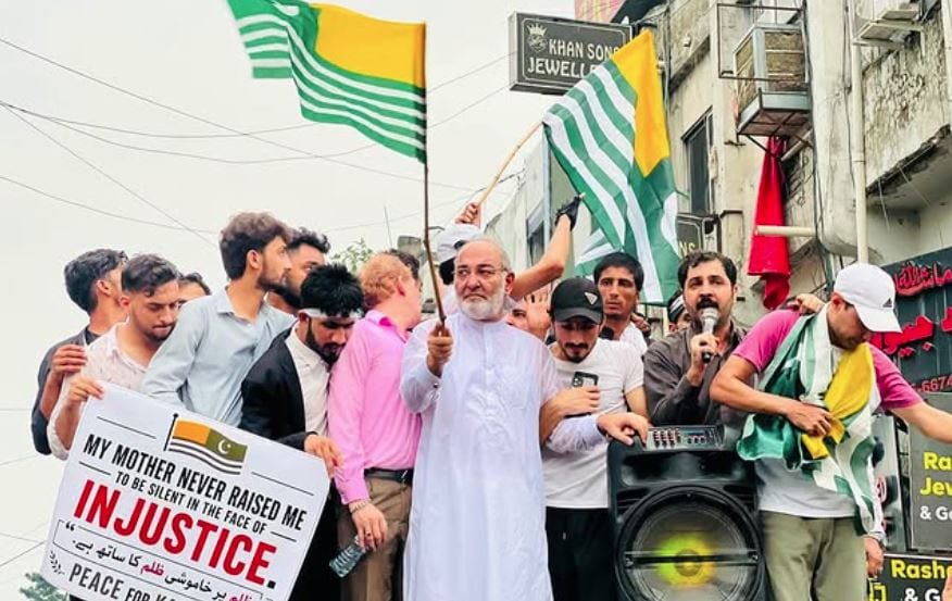Senator Mushtaq Ahmad Booked Under Terrorism Charges After F 10 Kashmir Rally