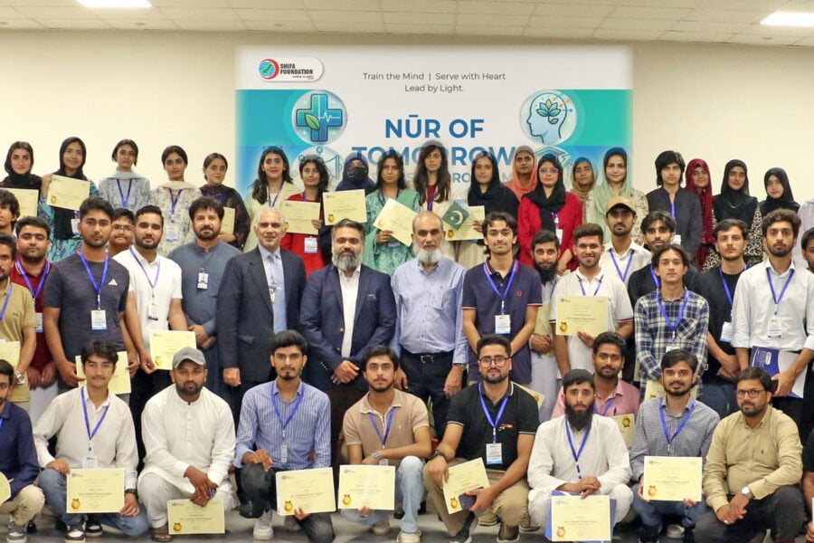 Shifa Foundation Concludes Cohort 3 Of Nur Of Tomorrow Equipping Youth With Skills For Life Safety And Leadership