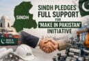 Sindh Pledges Full Support For Make In Pakistan Initiative