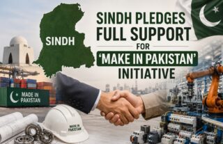 Sindh Pledges Full Support For Make In Pakistan Initiative