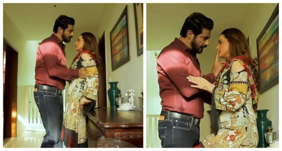 Sohail Sameer Bold Hugging Kiing Scenes In Doosri Aurat Slammed Ye Kia Ho Ra Pakistan