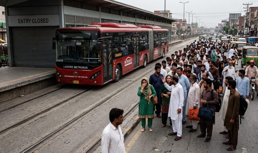 Thousands Face Uncertainty As Lahore Metrobus Operations May Halt From 11 August
