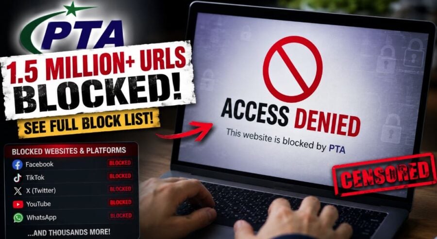 Which Websites Have Been Blocked In Pakistan As Ptas Url Tally Crosses 1 5 Million