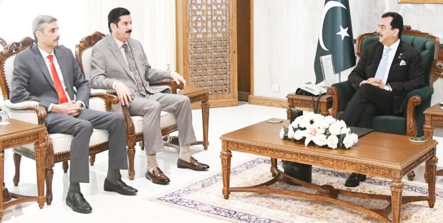 Acting President Gilani Kundi Discuss Kp Related Issues