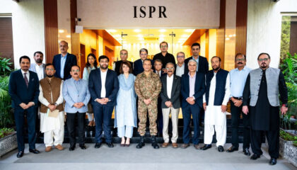 Apns Cpne Delegations Meet Dg Ispr