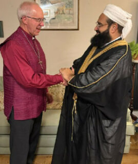 Ashrafi Meets Former Archbishop Of Canterbury Justin Welby