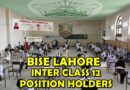 Bise Lahore Inter Part Ii Position Holders Toppers 2026