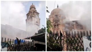 Fire Guts Karachi Mayors Office At Kmc Headquarters