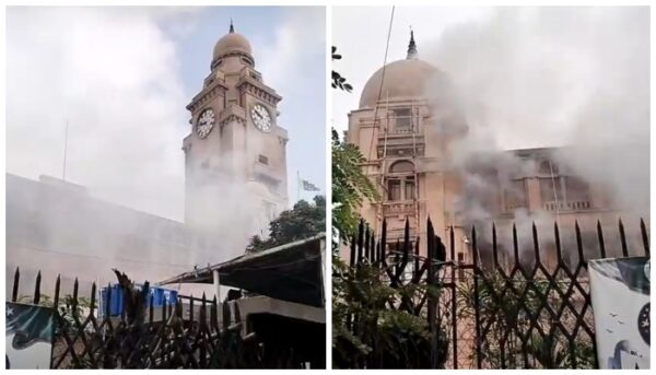 Fire Guts Karachi Mayors Office At Kmc Headquarters