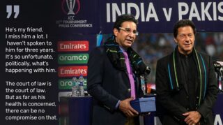 Imran Khans Health Cannot Be Compromised Wasim Akram Takes Stand For Jailed Former Skipper