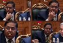 Indian Diplomat Caught Munching Nuts Licking Fingers During Iranian Presidents Brics Speech