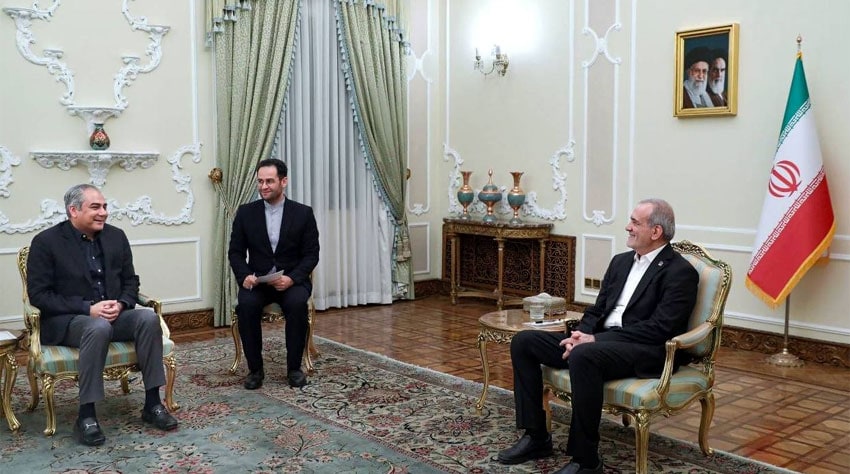 Iranian President Calls For Stronger Ties With Pakistan In Meeting With Naqvi