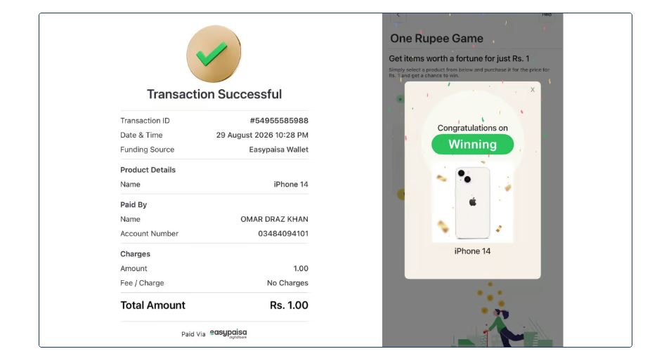 Is Easypaisa One Rupee Game A Scam Heres What App Users Are Saying 
