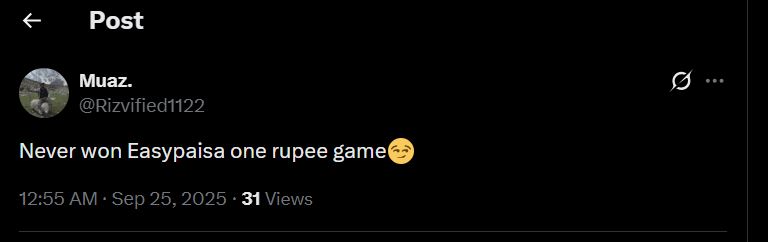 Is Easypaisa One Rupee Game A Scam Heres What App Users Are Saying 
