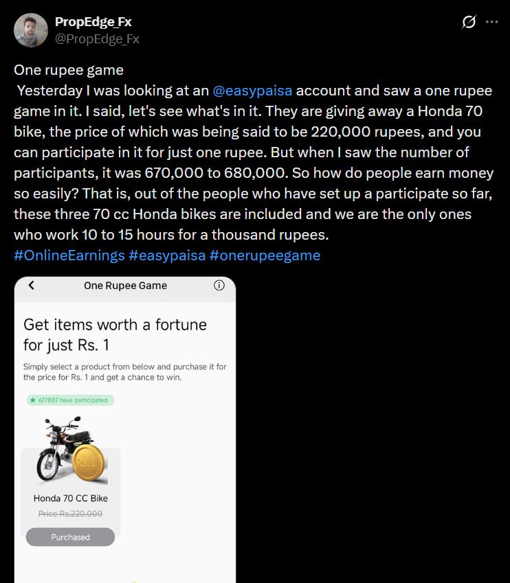 Is Easypaisa One Rupee Game A Scam Heres What App Users Are Saying 