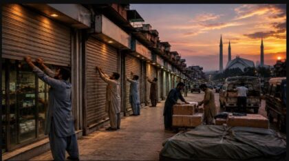 Islamabad Markets To Close Early Under New Austerity Measures