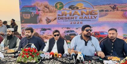 Jhang Turns Thal Into Tourism Hub With First Desert Rally