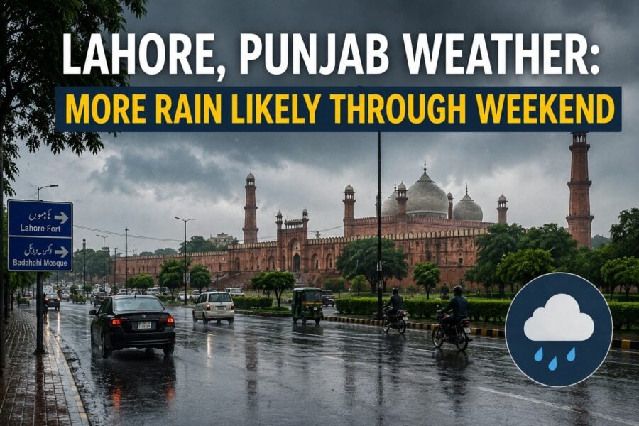Lahore Punjab Weather More Rain Likely Through Weekend