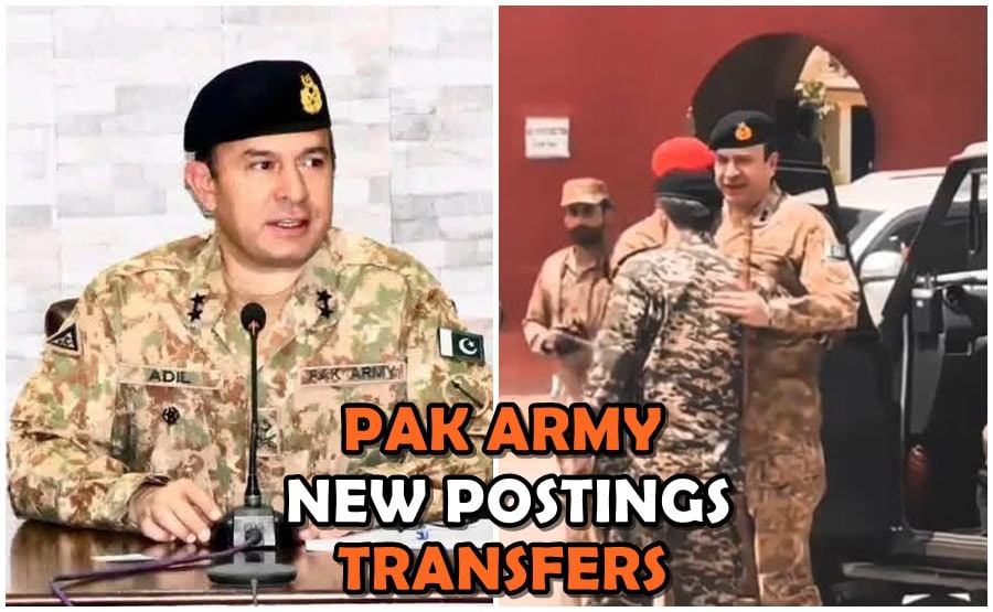 Maj Gen Adil Warraich Named Dg Military Intelligence In Pak Armys New Postings Transfers