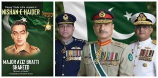 Military Leadership Pays Tribute To 1965 War Hero Major Aziz Bhatti On Martyrdom Anniversary