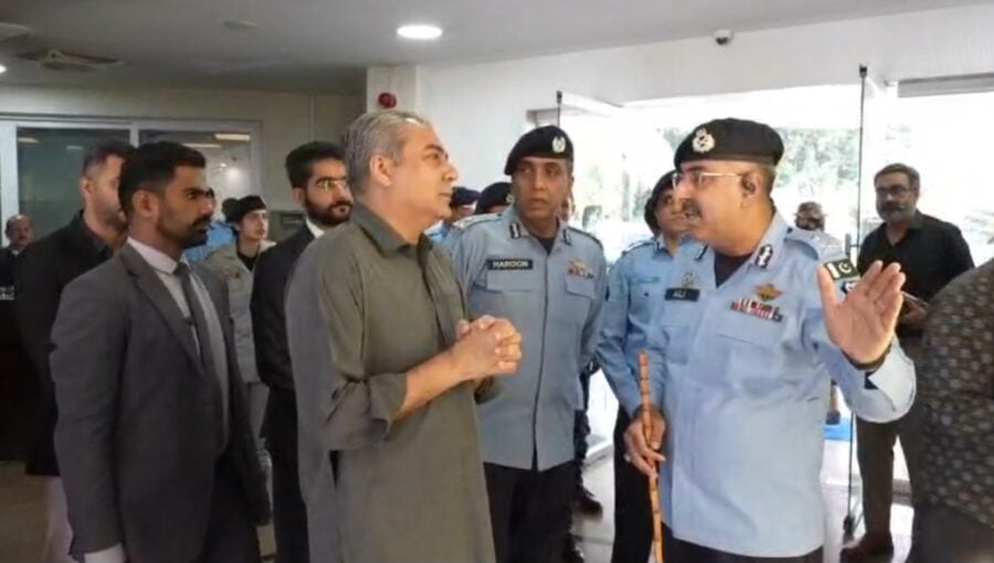 Mohsin Naqvi Inaugurates Islamabad Police Command And Control Centre