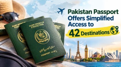 Pakistan Passport Offers Simplified Access To 42 Destinations