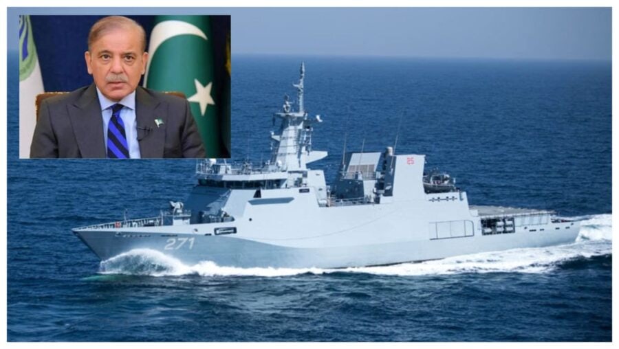 Pm Shehbaz Praises Pakistan Navy For Protecting Maritime Trade Amid Hormuz Crisis